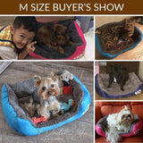 Multicolor Pet Dog Cat Sleeping Bed Soft Puppy Cushion House Winter Warm Kennel Dog Matt Padst S/M/L/XL/XXL/XXXL - FastAndSafeStoreFastAndSafeStore