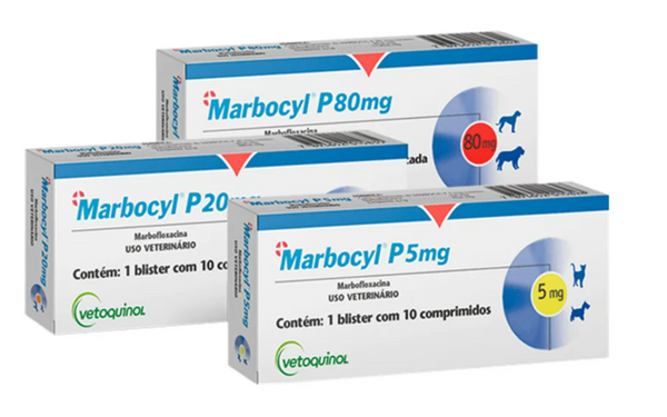 Marbocyl P-5/20/80mg Tablets For Cat/Dog | Vetoquinol