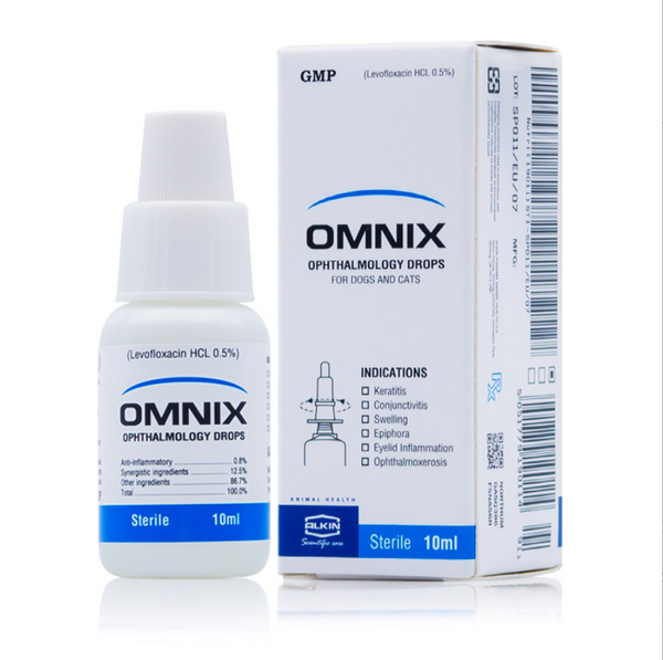 10ml Eye Drops OMNIX for Cats and Dogs