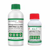 Amitraz Solution 12.5% veterinary product, 500ml and 250ml bottles for Varroa mite treatment in bees