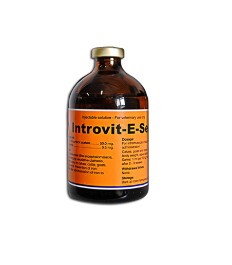 Animals & Pet Supplies Introvit-E-Seleniu - Vitamin E & Selenium injection - FastAndSafeStoreFastAndSafeStore