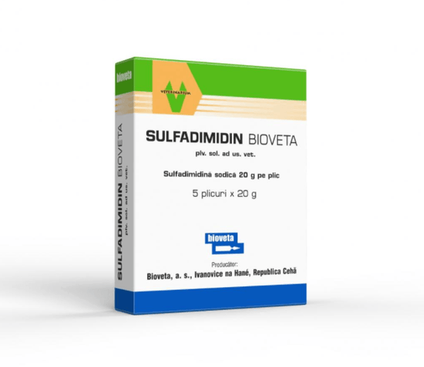 Bird Supplies SULFADIMIDIN X 20 GR Sacket - Sulfadimidine, coccidiosis treatment - FastAndSafeStoreFastAndSafeStore