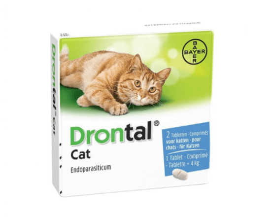 Cat Supplies Drontal Cat 2 tablets / box - FastAndSafeStoreFastAndSafeStore