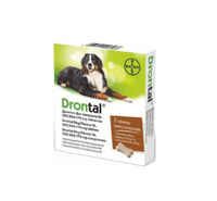 Dog Supplies Drontal Plus XL for Dogs 525/504/175 mg - FastAndSafeStoreFastAndSafeStore