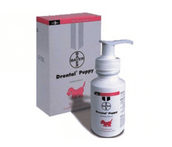 Dog Supplies Drontal Puppy 50 ml - Oral Suspension - FastAndSafeStoreFastAndSafeStore