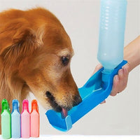 250ML/500ML Outdoor Portable Pet Dog Water Bottles Foldable Tank Drinking Design Travelling Bowl Feeding Dispenser - FastAndSafeStoreFastAndSafeStore