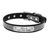 Leather Cat Collar Personalized with Nameplate - Free Engraving - FastAndSafeStoreFastAndSafeStore