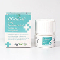 RONIDA Ronidazole 60mg / 150mg Dewormer For Cats - 28 Capsules - FastAndSafeStoreFastAndSafeStore