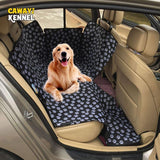 Rear Back Waterproof Dog Car Carrier with Safety Belt - FastAndSafeStoreFastAndSafeStore