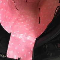 Rear Back Waterproof Dog Car Carrier with Safety Belt - FastAndSafeStoreFastAndSafeStore