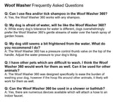 Woof Washer Fold 360 Round Shape Pet Cleaner for Dog Cleaning Tool Convenient Easy to Use Washing Gun - FastAndSafeStoreFastAndSafeStore