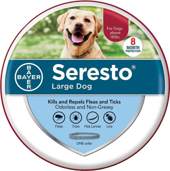 Bayer Seresto 8 Month Flea & Tick Prevention Collar for Dogs - FastAndSafeStoreFastAndSafeStore