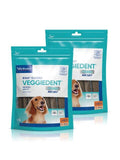 2pcs Virbac CET VEGGIEDENT FR3SH Tartar Control Chews for Cleans teeth samll medium large dogs Freshens breath - FastAndSafeStoreFastAndSafeStore