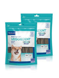 2pcs Virbac CET VEGGIEDENT FR3SH Tartar Control Chews for Cleans teeth samll medium large dogs Freshens breath - FastAndSafeStoreFastAndSafeStore