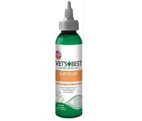 Vet's Best Ear DRY Relief Wash Cleaner for Dogs, 4 oz 16 oz Refill Vet formulated Alcohol free - FastAndSafeStoreFastAndSafeStore