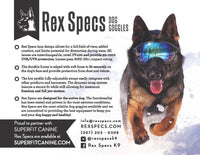 Rex Specs Dog Goggles - Eye Protection for The Active Dog - FastAndSafeStoreFastAndSafeStore