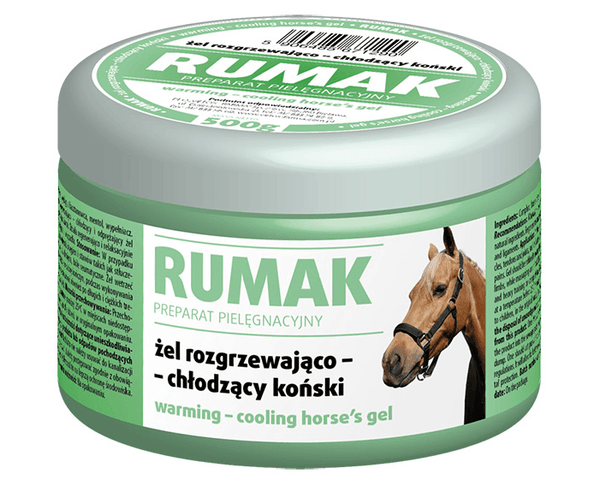 Horse Care RUMAK Warming-Cooling Gel with Camphor for Horses - FastAndSafeStoreFastAndSafeStore